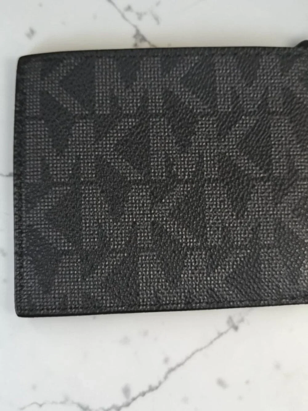 Michael Kors Men’s MK Black & MK Red /Blue /White Billfold Wallet Bundle